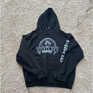 Black Florida Siesta Keys Hoodie